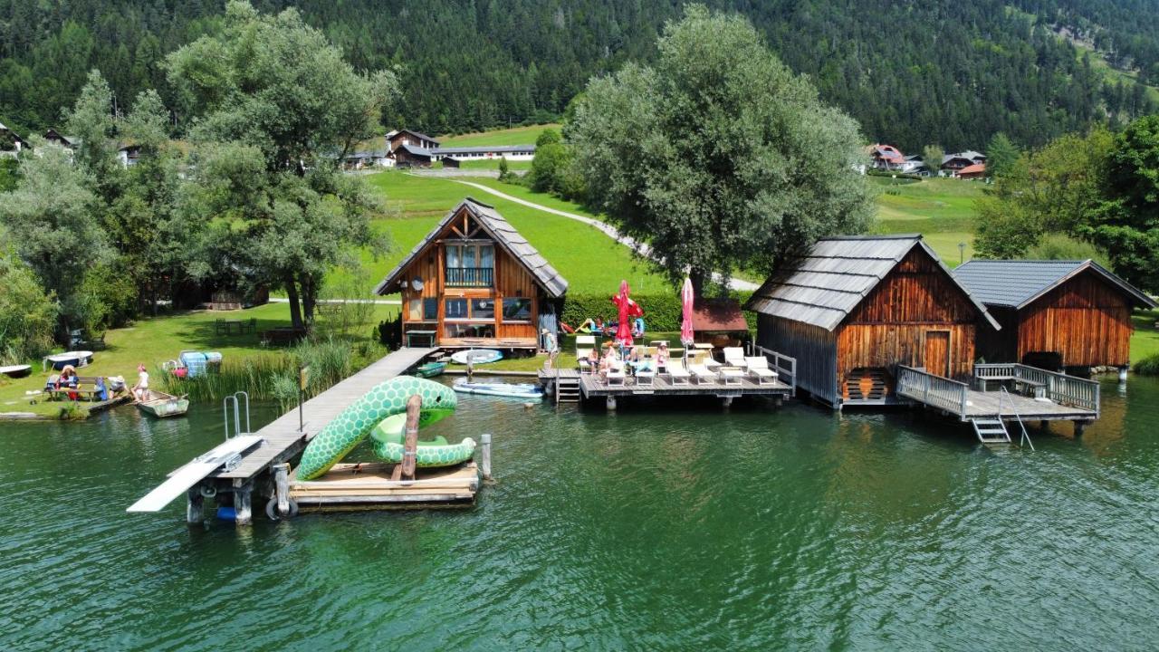 Erdhaeuser Und Apartments Mit Seeblick Und Alleinlage Weissensee Dış mekan fotoğraf